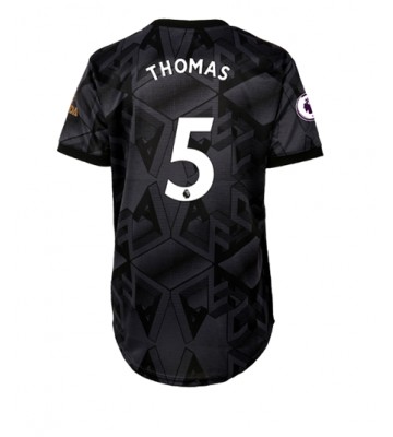 Arsenal Thomas Partey #5 Bortedrakt Kvinner 2022-23 Kortermet